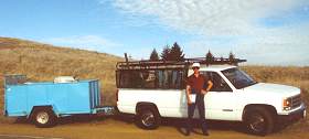 Rehder and his multipurpose truck
